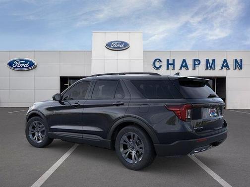 Black Metallic 2026 Ford Explorer Active