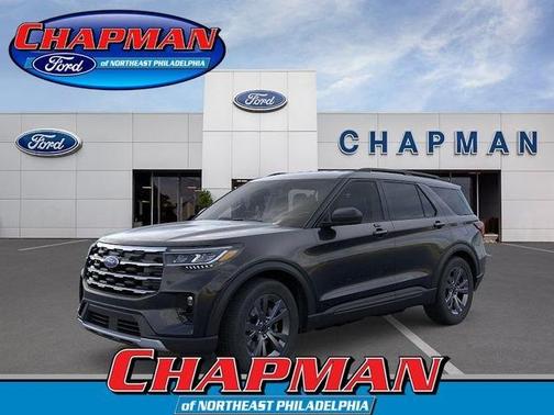 Black Metallic 2026 Ford Explorer Active