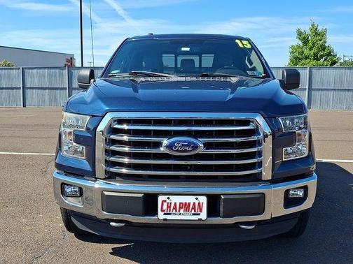 Blue 2015 Ford F-150 XLT