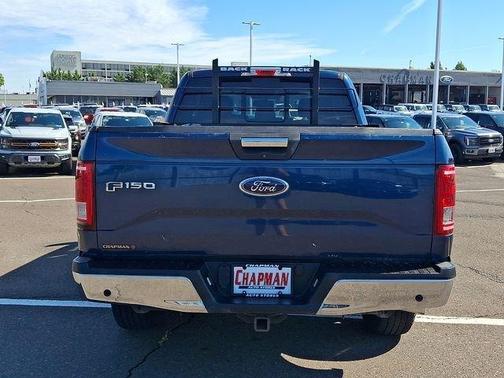 Blue 2015 Ford F-150 XLT