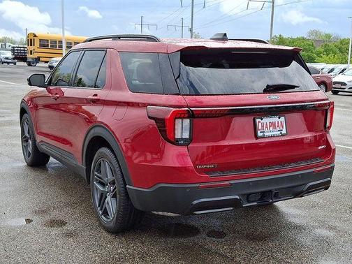 Red Metallic 2025 Ford Explorer ST-Line