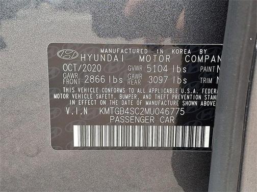 2021 Genesis G80 2.5T