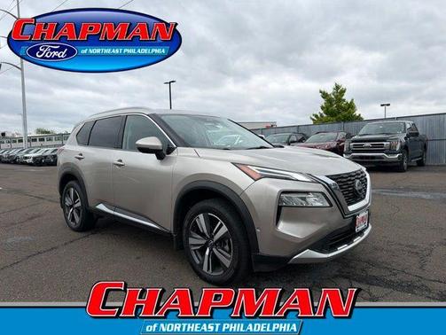 Champagne Silver 2023 Nissan Rogue Platinum