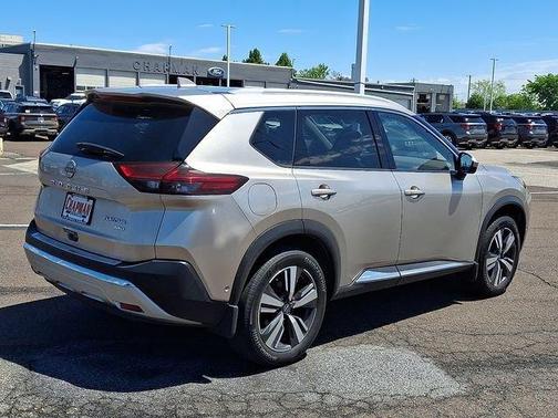 Champagne Silver 2023 Nissan Rogue Platinum
