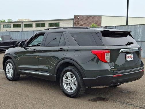 Green Metallic 2023 Ford Explorer XLT