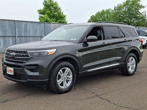 Green Metallic 2023 Ford Explorer XLT
