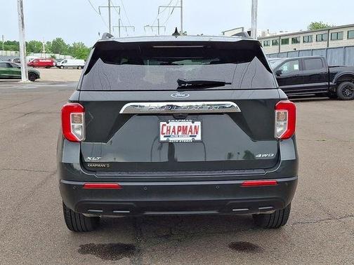 Green Metallic 2023 Ford Explorer XLT
