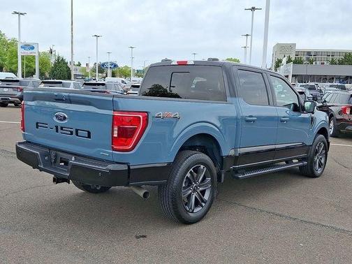 Blue 2023 Ford F-150 XLT