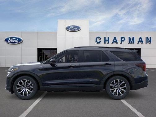 Agate Black Metallic 2026 Ford Explorer ST-Line