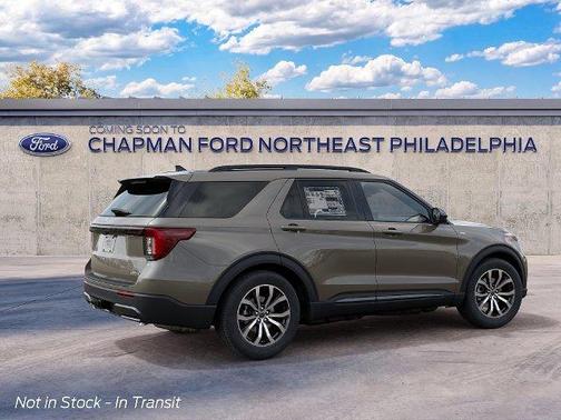 Gray 2027 Ford Explorer ST-Line
