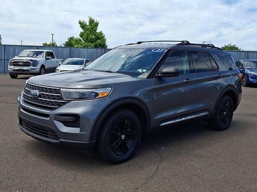 Gray Metallic 2023 Ford Explorer XLT