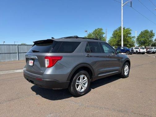 Gray Metallic 2023 Ford Explorer XLT