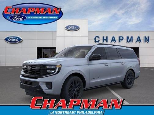 Glacier Gray Metallic 2026 Ford Expedition Max Platinum