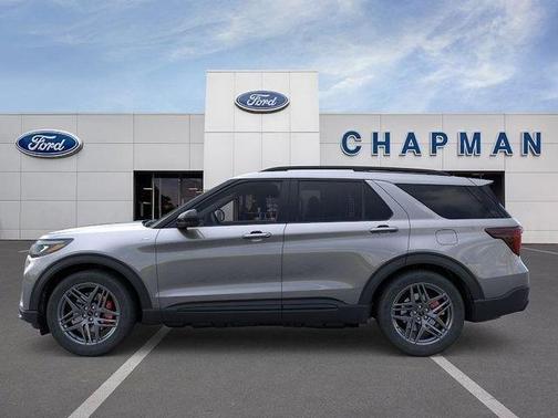 Carbonized Gray Metallic 2026 Ford Explorer ST-Line