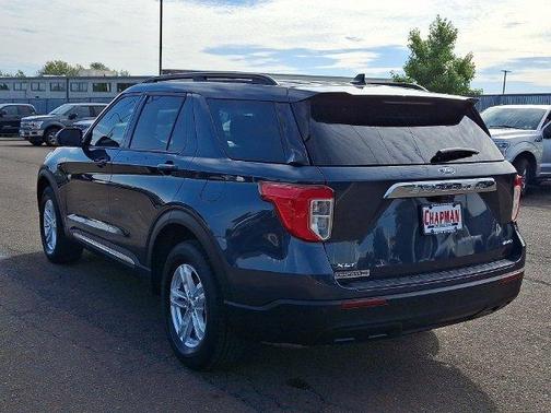 Blue Metallic 2023 Ford Explorer XLT