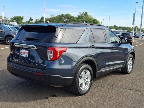 Blue Metallic 2023 Ford Explorer XLT