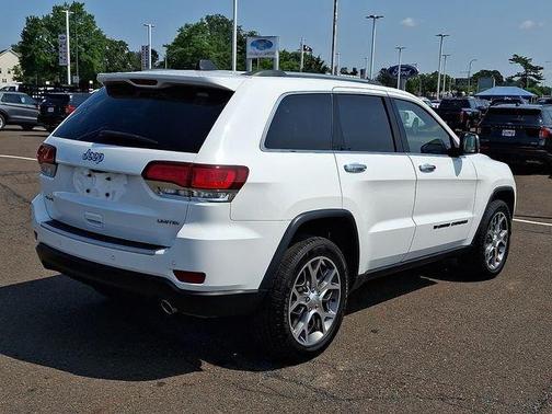 Bright White Clearcoat 2022 Jeep Grand Cherokee WK Limited