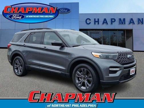 Gray Metallic 2023 Ford Explorer XLT