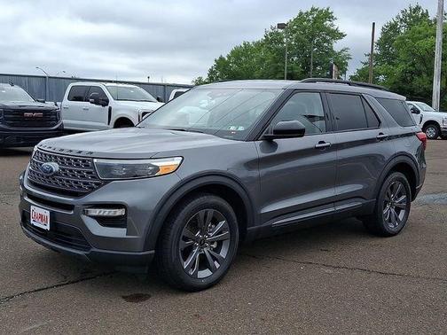 Gray Metallic 2023 Ford Explorer XLT