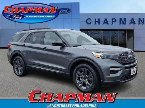 Gray Metallic 2023 Ford Explorer XLT