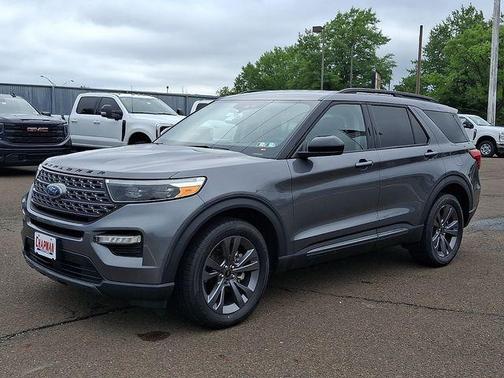 Gray Metallic 2023 Ford Explorer XLT