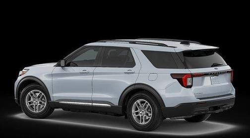 Space White Metallic 2026 Ford Explorer Active