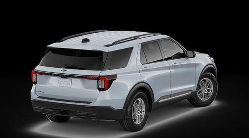 Space White Metallic 2026 Ford Explorer Active