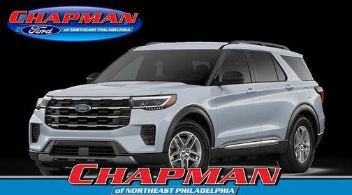 White Metallic 2026 Ford Explorer Active