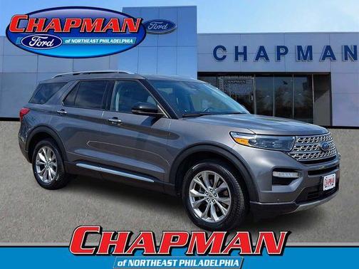 Gray Metallic 2021 Ford Explorer Limited