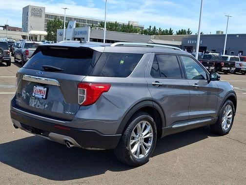 Gray Metallic 2021 Ford Explorer Limited