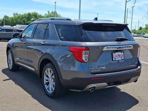 Gray Metallic 2021 Ford Explorer Limited