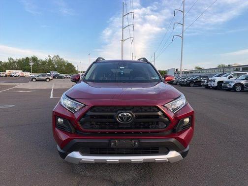 Burgundy 2019 Toyota RAV4 Adventure
