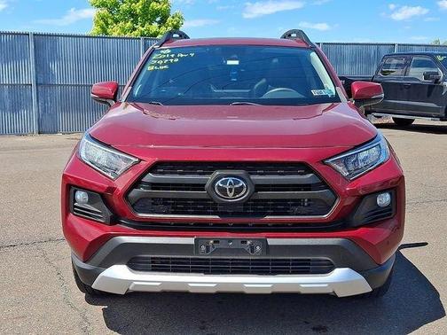 Burgundy 2019 Toyota RAV4 Adventure