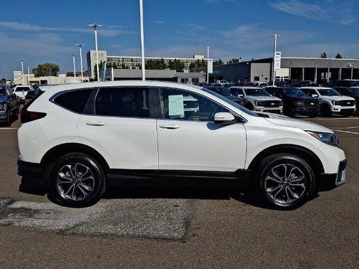 Platinum White Pearl 2020 Honda CR-V EX