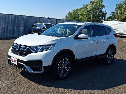 Platinum White Pearl 2020 Honda CR-V EX