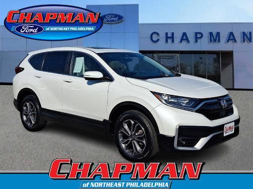 Platinum White Pearl 2020 Honda CR-V EX