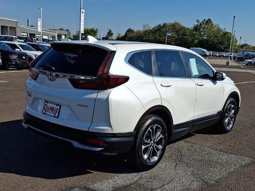 Platinum White Pearl 2020 Honda CR-V EX