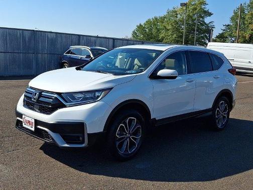 Platinum White Pearl 2020 Honda CR-V EX