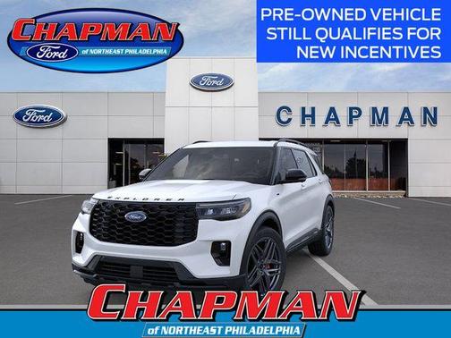 Star White 2026 Ford Explorer ST-Line