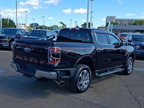 Shadow Black 2024 Ford Ranger Lariat
