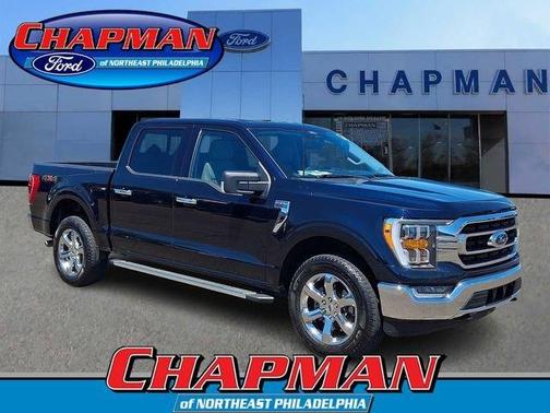 Blue Metallic 2022 Ford F-150 XLT