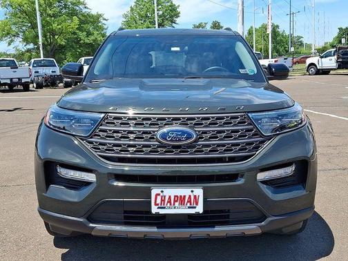 Green Metallic 2022 Ford Explorer XLT