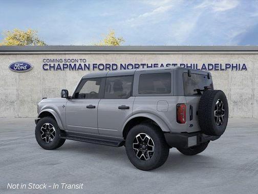 Avalanche Gray 2026 Ford Bronco Outer Banks