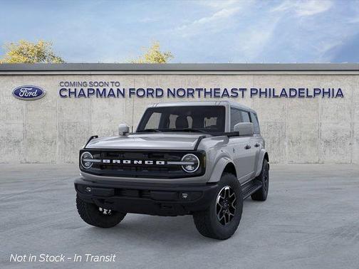 Avalanche Gray 2026 Ford Bronco Outer Banks
