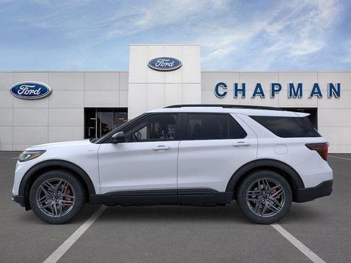 Space White Metallic 2026 Ford Explorer ST-Line