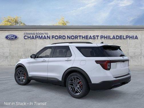 Space White Metallic 2026 Ford Explorer ST-Line