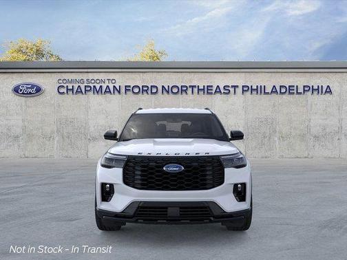 Space White Metallic 2026 Ford Explorer ST-Line