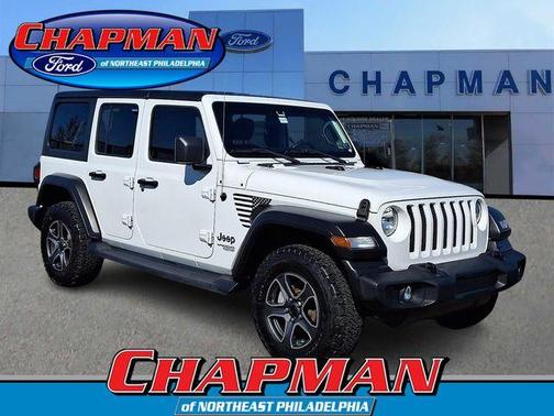 Bright White Clearcoat 2018 Jeep Wrangler Unlimited Sport