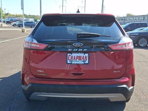 Red Metallic 2024 Ford Edge SEL