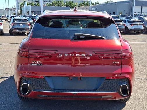 Red 2023 Genesis GV70 2.5T